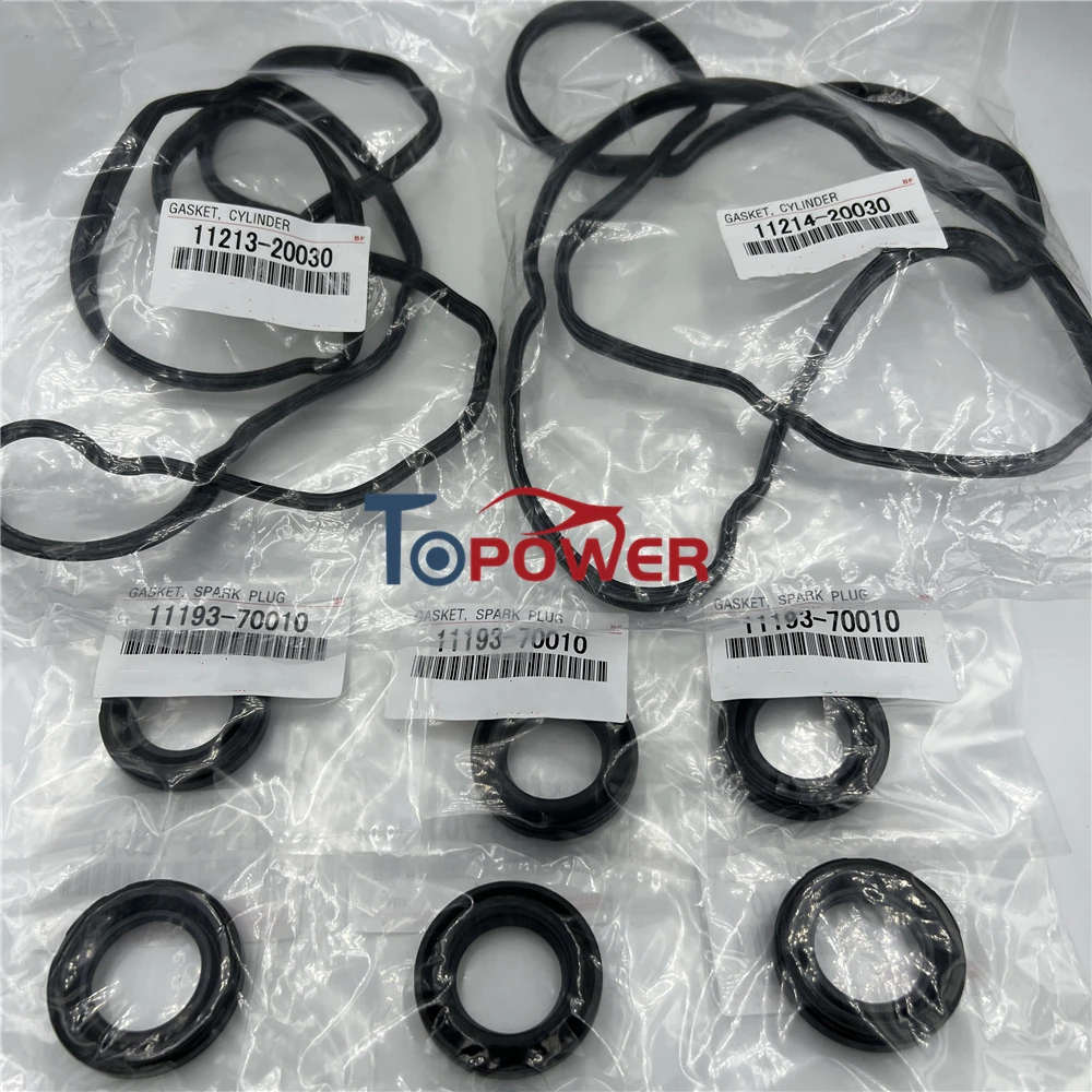 

11213-20030 11214-20030 11193-70010 OEM комплект прокладок крышки клапана для Toyota Highlander Solara Sienna Camry Lexuss RX300 RX330