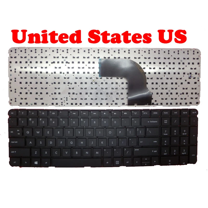 Клавиатура для HP PAVILION DV7-7000 670323-001 США России Франции Германии Великобритании без