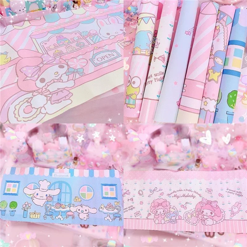 

1PC Lovely Cartoon My Melody Cinnamoroll Dog Anime Mouse Pad Mat Gamer Gaming Mousepad Keyboard Desk Playmat Figure Toys Gift