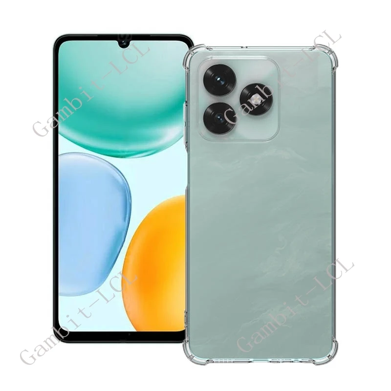 Фото Для Honor X5c Plus X5cPlus HonorX5c NLA-LX1, NLA-LX2P смартфон, оригинальная защитная задняя крышка, мягкий чехол из ТПУ с защитой от падения №2