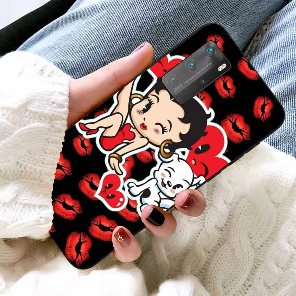 B-Bettys-Cute-B-Boops для Huawei P 8 9 10 20 30 40 50 Pro Lite Psmart Honor lite 70 Mate 20lite
