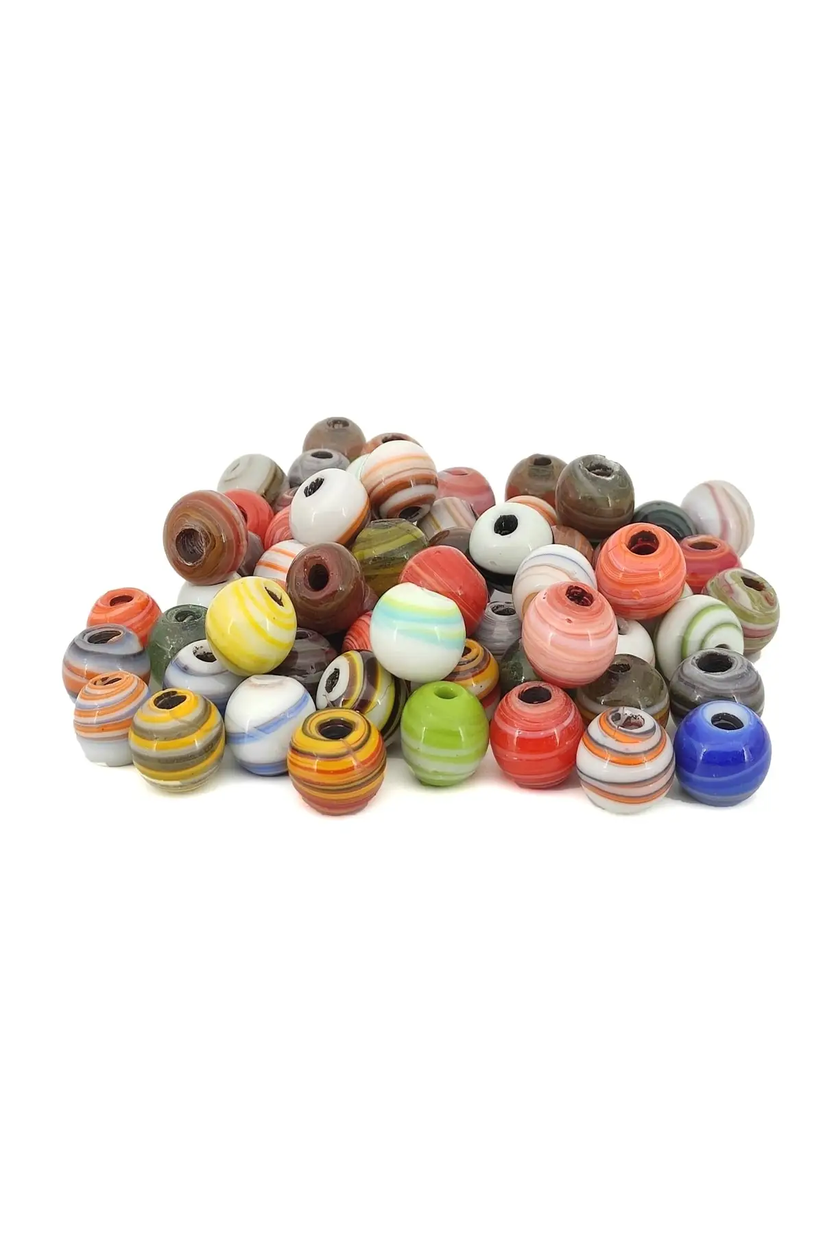 

Большие бусины в подвальном стиле, 15 шт.