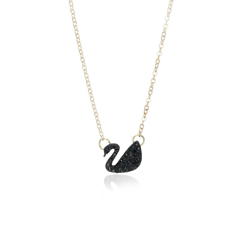 

SACKART Swan Necklace women's fashion with diamond swan clavicle chain High-end luxury jewelry1$Free shipping Support bulk order