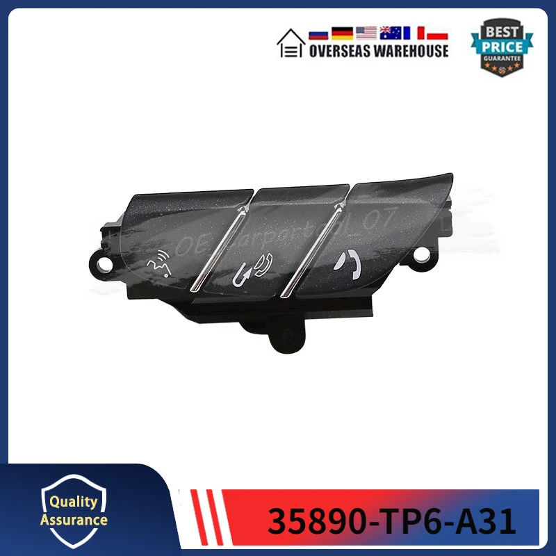 

Рулевое колесо 35890-TP6-A31, подходит для Honda Crosstour 2013, 2014, 2015, телефонный переключатель Hands-Free 35890TP6A31