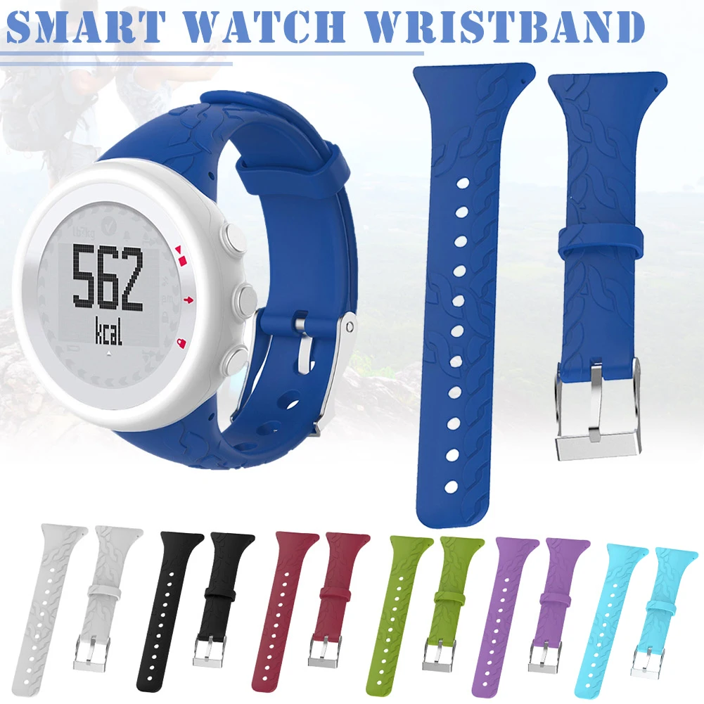

1 Pcs Replacement Silicone Female Watch Band Strap Compatible SUUNTO M1 M2 M4 M5 M Series Compatible