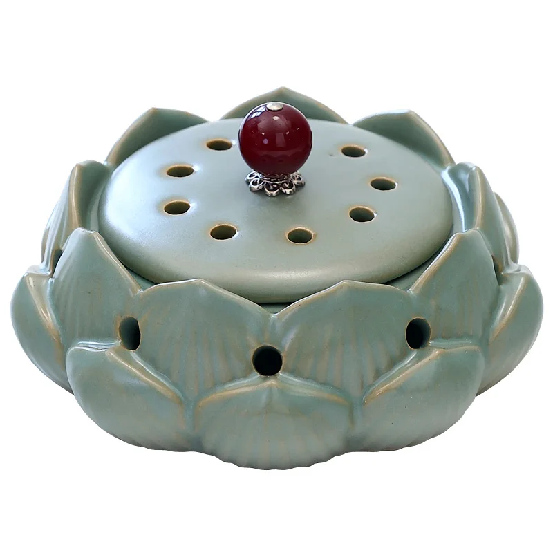 

Керамическая курильница, репеллент от комаров, ароматические палочки, украшение для дома, удобное домашнее украшение, роскошные горелки, ак...