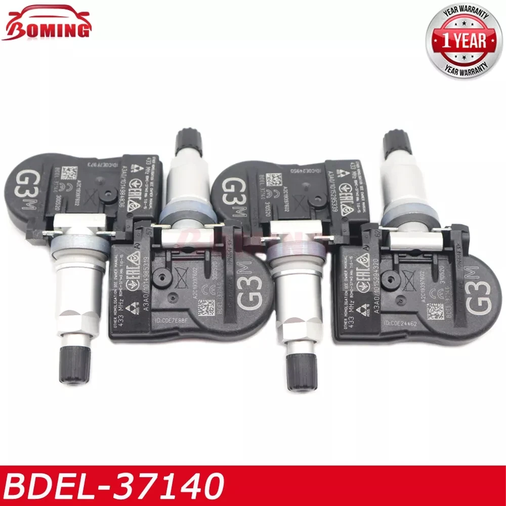 BDEL-37-140 433 МГц датчик давления в шинах TPMS для Mazda 2 CX-9 3 MX-5 CX-30 CX-5 B-Hatch 5 BDEL37140 BHB 637140