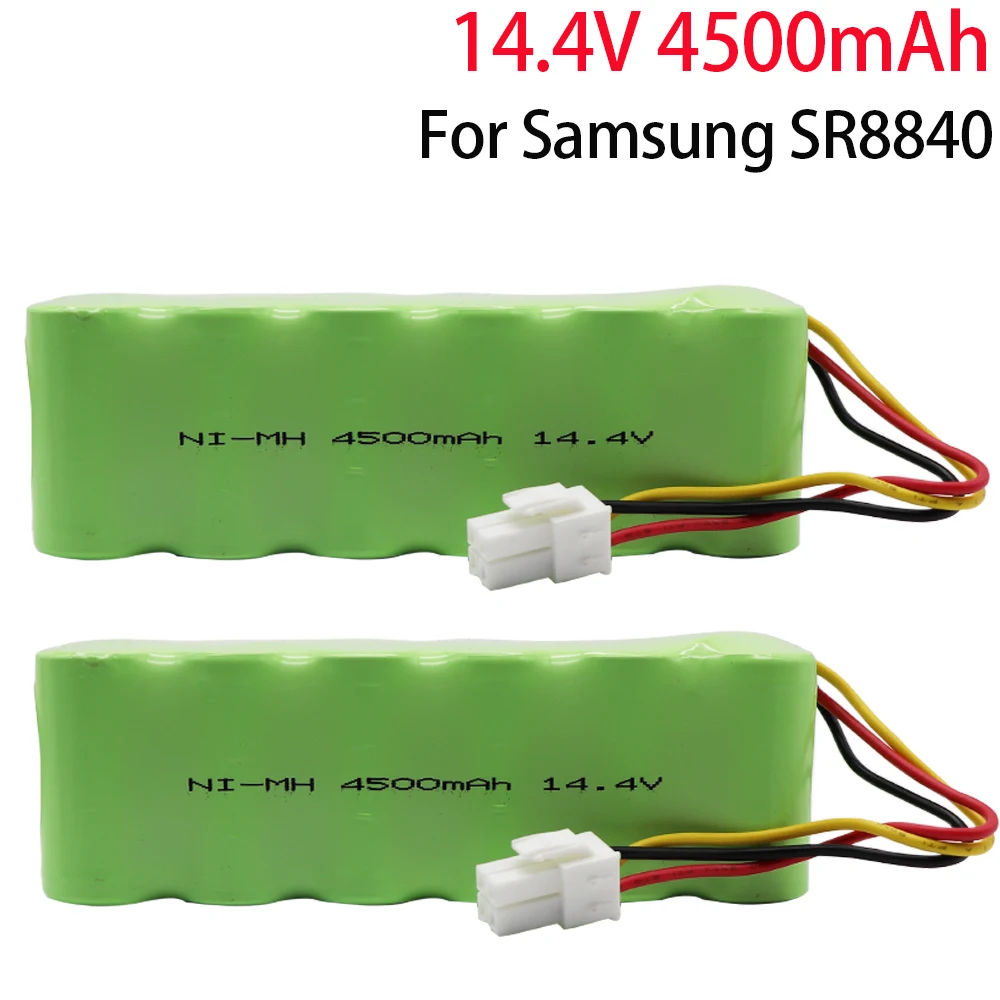 Nuovo sacco batteria 14.4V SC ni-mh 4500mAh per aspirapolvere Samsung NaviBot serie...