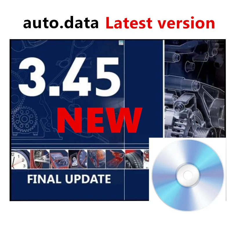 

Newest version Autodata 3.45 auto repair software Auto--data 3.45 Virtual system easy install car software update to 2014 year
