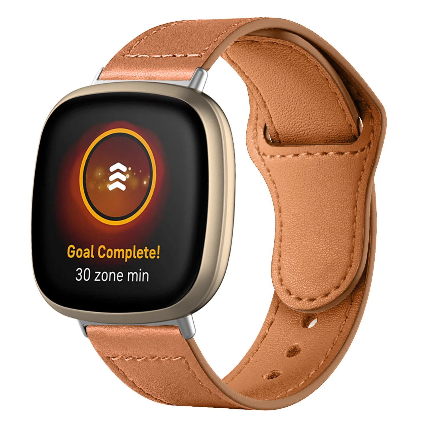 For Fitbit Versa 2 Band Leather Strap Replacement Smart Watch accessories for Fitbit Sense band / versa 3 correa Bracelet bands