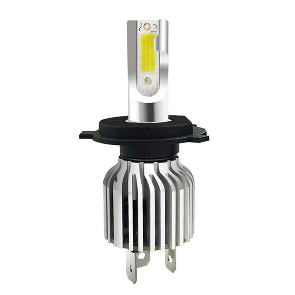 

1pc H4 HB2 9003 LED Headlight Conversion Kit COB Bulb 100W 26000LM White High Power 6000K Car Headlight Bulbs Accessories