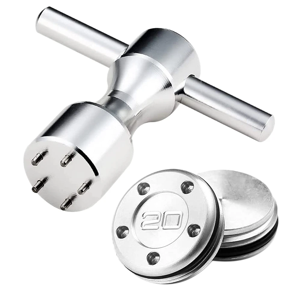 

Golf Weight Kit 2Pcs 20g with Golf Weights Wrench Fit Cameron Putter