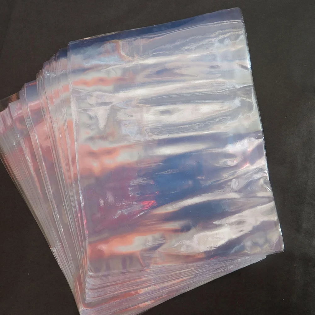 

Shrink Wrap Film Laminating Sheet Heat Sheets Clear Sealing Pouches Soap Laminator Paper Adhesive Thermal Photo Wrappers