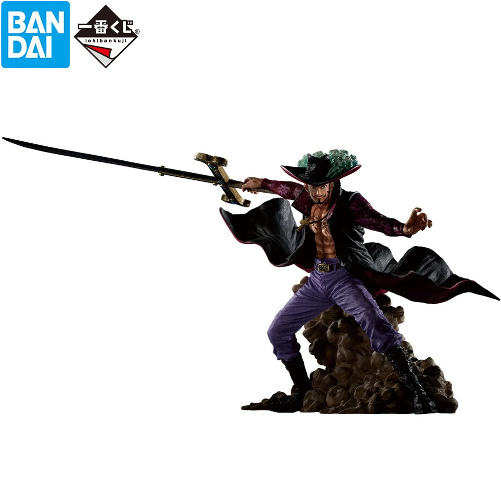 Женская BANDAI Ichiban Kuji One Piece Dracule Mihawk Soul Великолепная статуя Аниме Фигурка