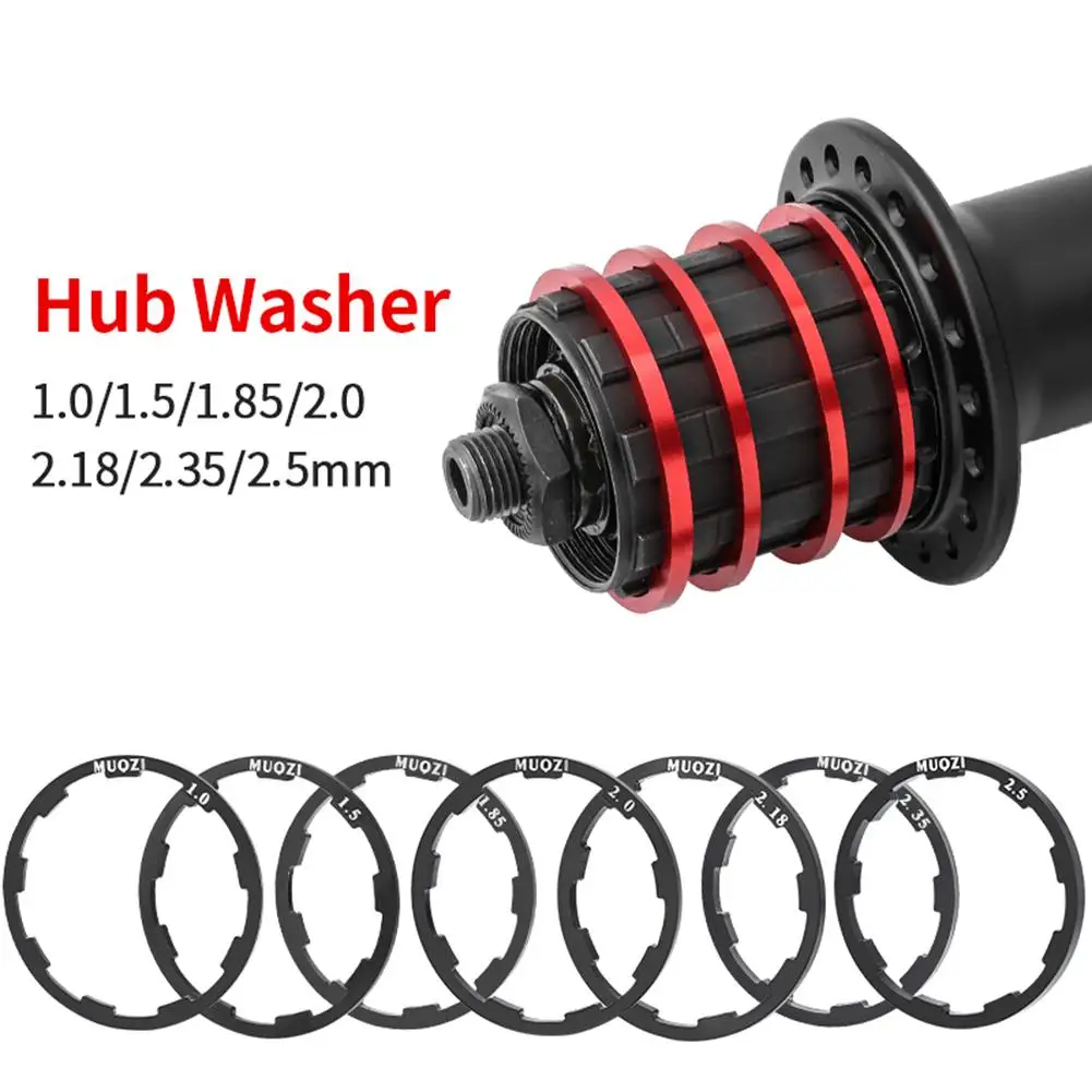 

Cassette Flywheel Spacer Mountain Road Bike Hub Tower Base Washer 1/1.5/1.85/2/ 2.18/2.35/2.5mm Multi Specifications Hub Gasket