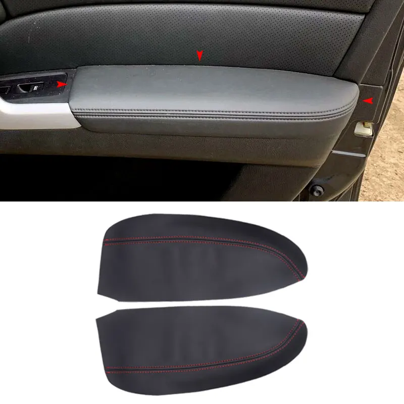

Мягкая кожаная накладка на подлокотник двери для Acura RDX 2007 2008 2009 2010 2011 2012 2 шт. накладка на подлокотник передней двери автомобиля клейкая накл...