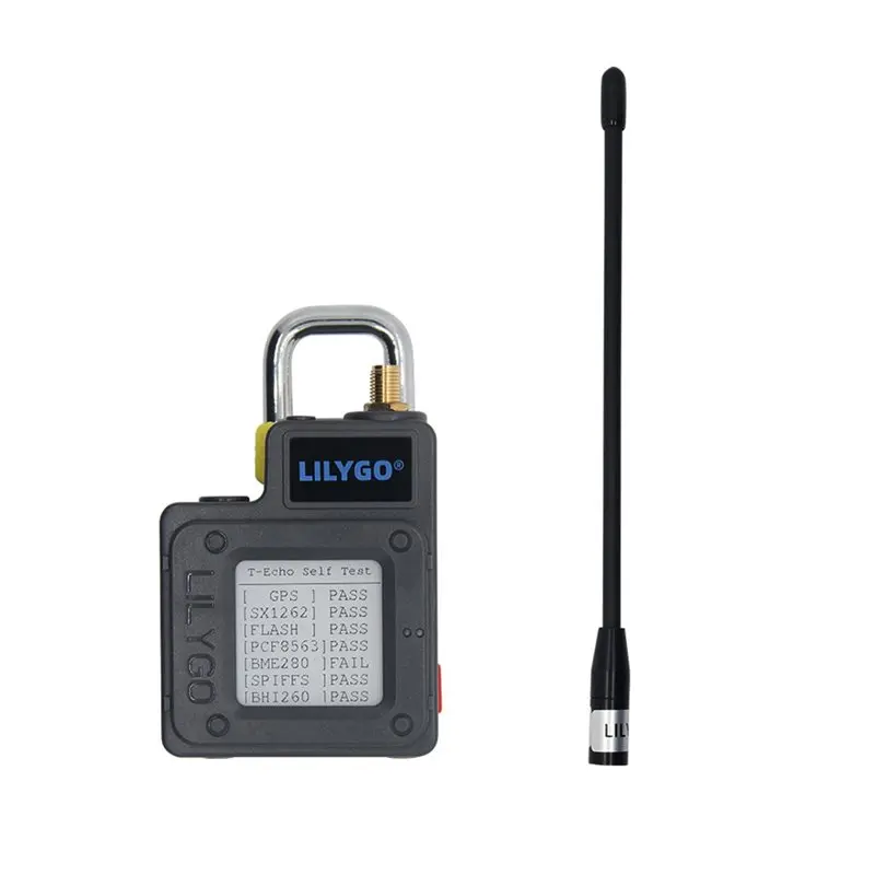 Фото Беспроводной модуль LILYGO T-Echo Plus NRF52840 SX1262 Lora L76K с BHI260AP, 1.54-дюймовым E-Paper дисплеем, GPS, GNSS, Beidou, QZSS, 433 МГц №1