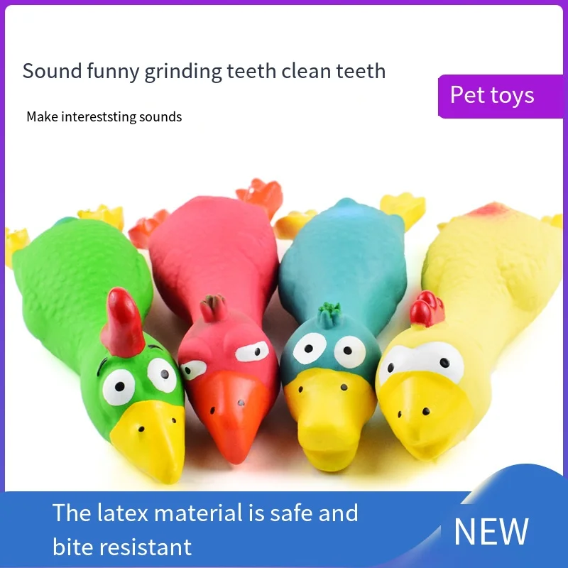 

Pets Dog Toys Screaming Chicken Squeeze Sound Toy Dog Squeaker Chew Training Pet Products Resistant Pig Puppies Small Dogs Toys