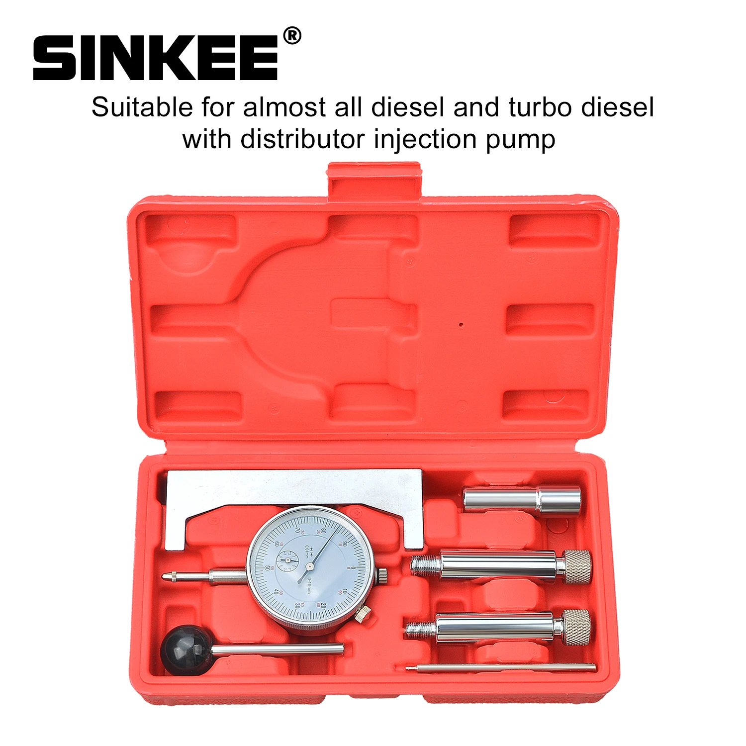 

Инструмент для регулировки впрыска дизельного насоса, датчик времени, инструмент для регулировки впрыска топлива для турбодизельных двигателей для Audi VW Skoda Ford