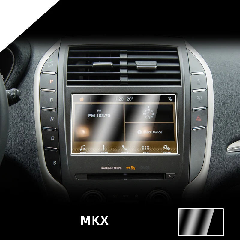 

Защитная пленка из закаленного стекла для интерьера автомобиля Lincoln MKZ MKC MKX Continental 2013-2020