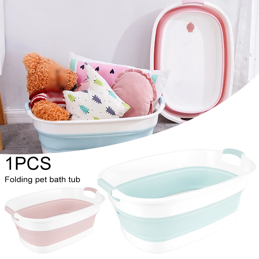 Переносная Ванна для детского душа Складная портативные ванны домашних животных