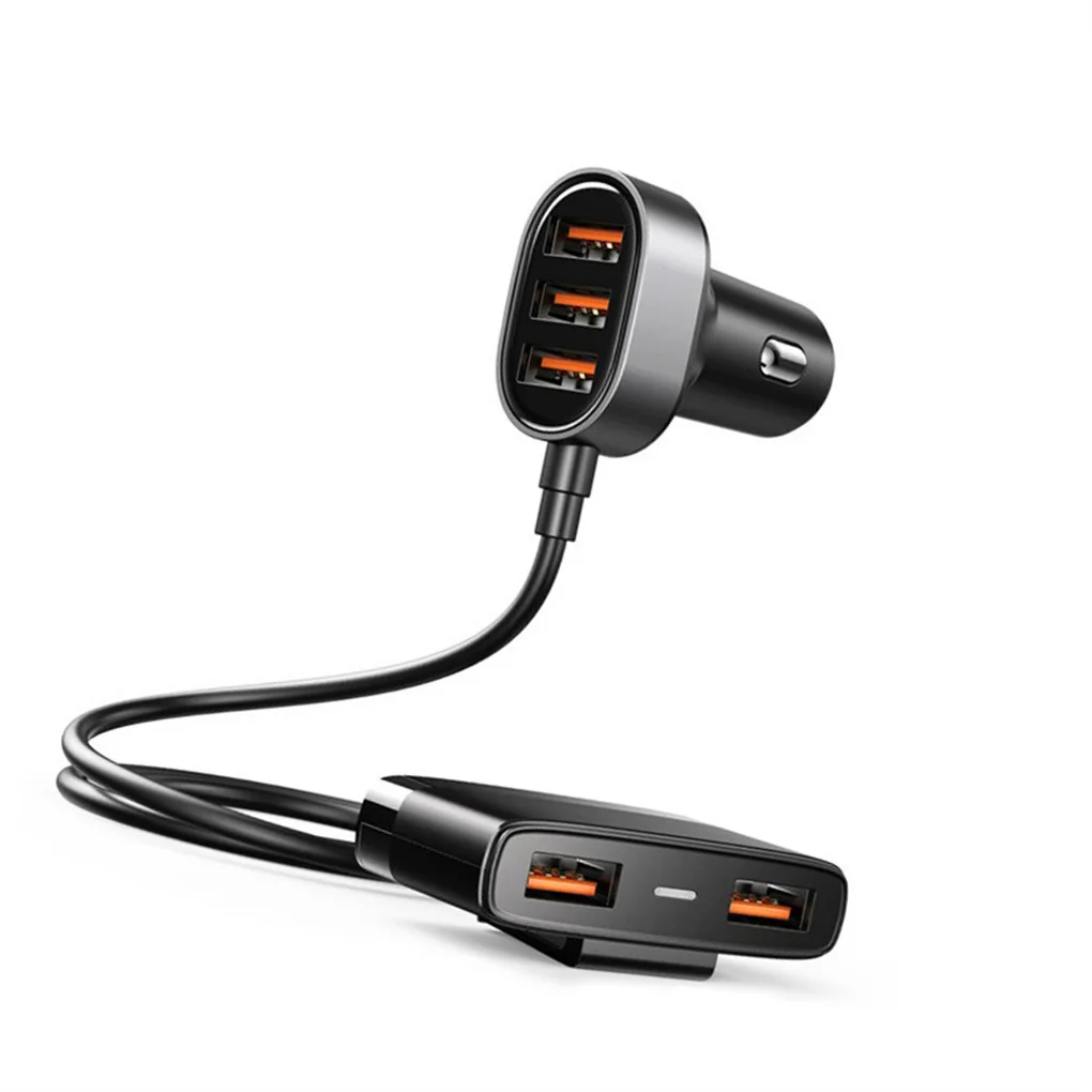 

USB Car Charger Cellphone Multi-Port Charging Adapter Drivers Gadget