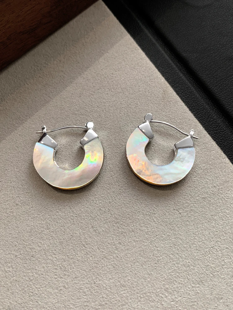 Женские серьги из натурального французского цвета новинка 2024 популярные