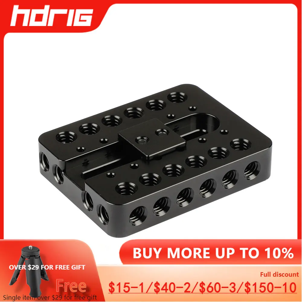 

HDRIG DSLR Camera Top Mounting Plate for Canon Nikon Sony Panasonnic