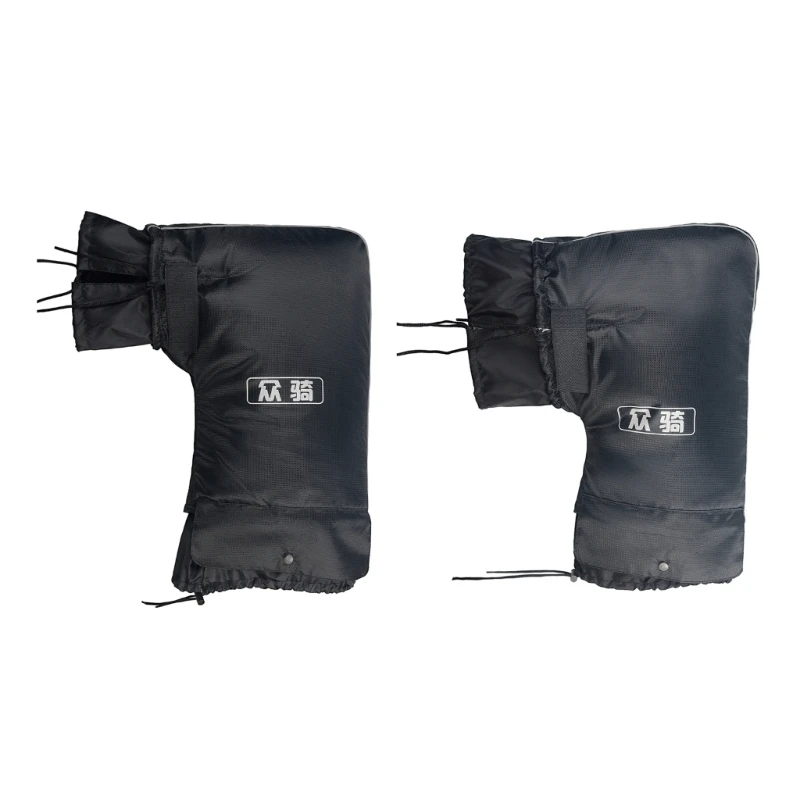 

Motorcycle Handlebar Gloves Muff for Cold Weather Riding Mittens Windproof E-Bike Handguards Hand Protectors Covers Dropshipping