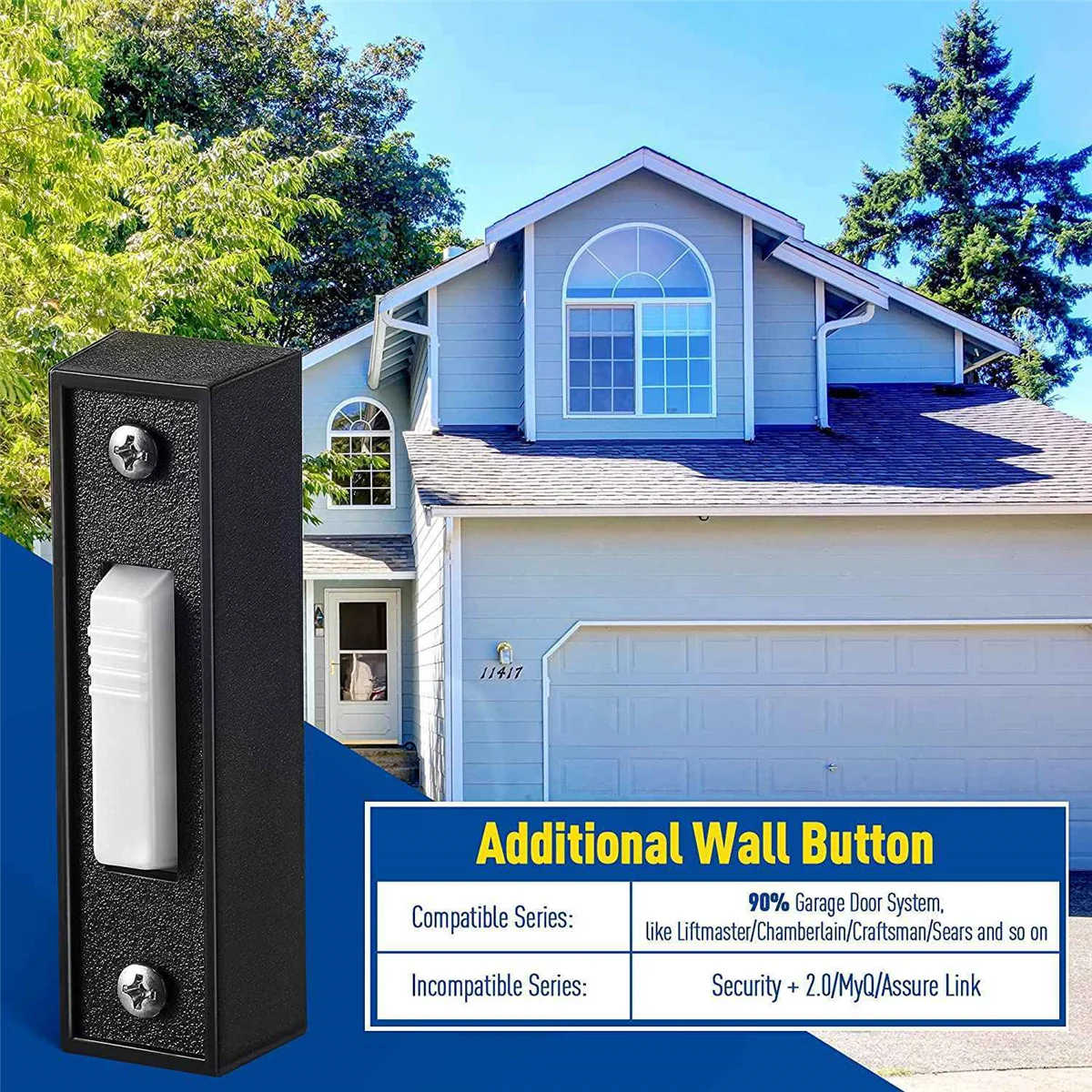 Настенный выключатель для 75LM 41A4166 371LM 971LM 81LM подъемник/дверной звонок/Открыватель