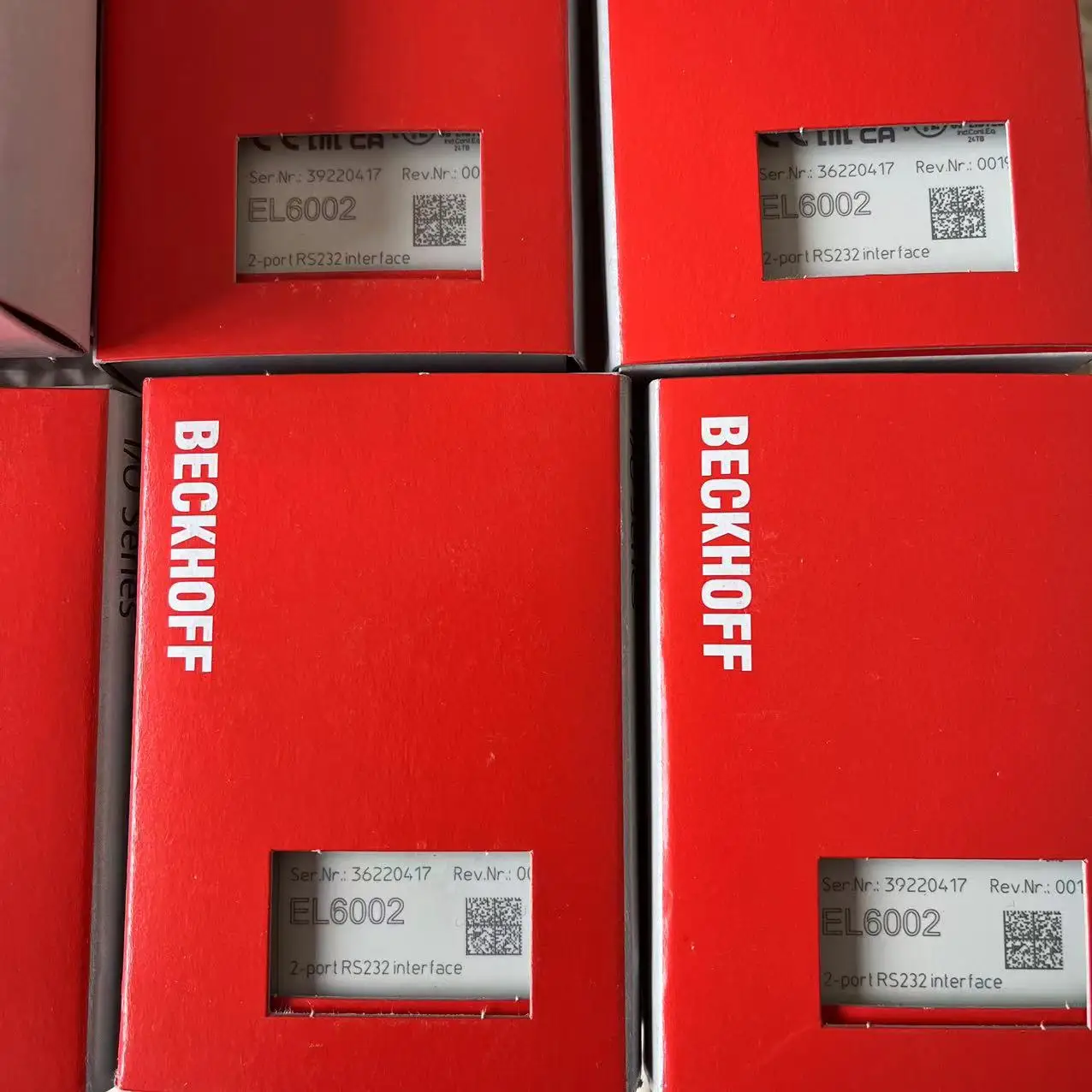 BECKHOFF Новый немецкий модуль Beckhoff EL6002 EL6022 EL6692 EL3058 EL3064