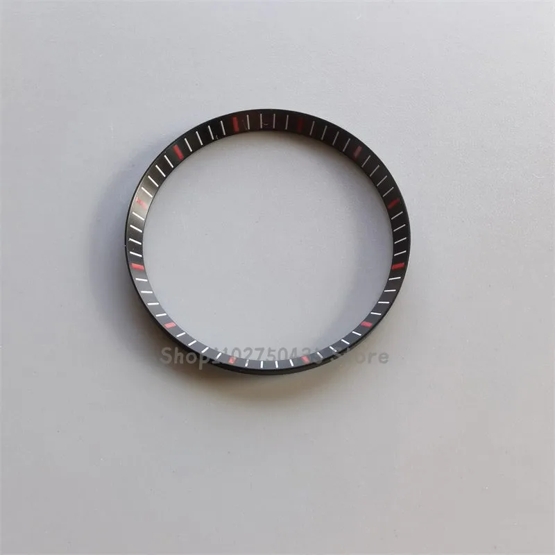 Mod Watch Parts 30.5mm Chapter Ring Black White Scale Insert Display Fit For SKX007 SKX009 NH35 NH36 Movement Watch