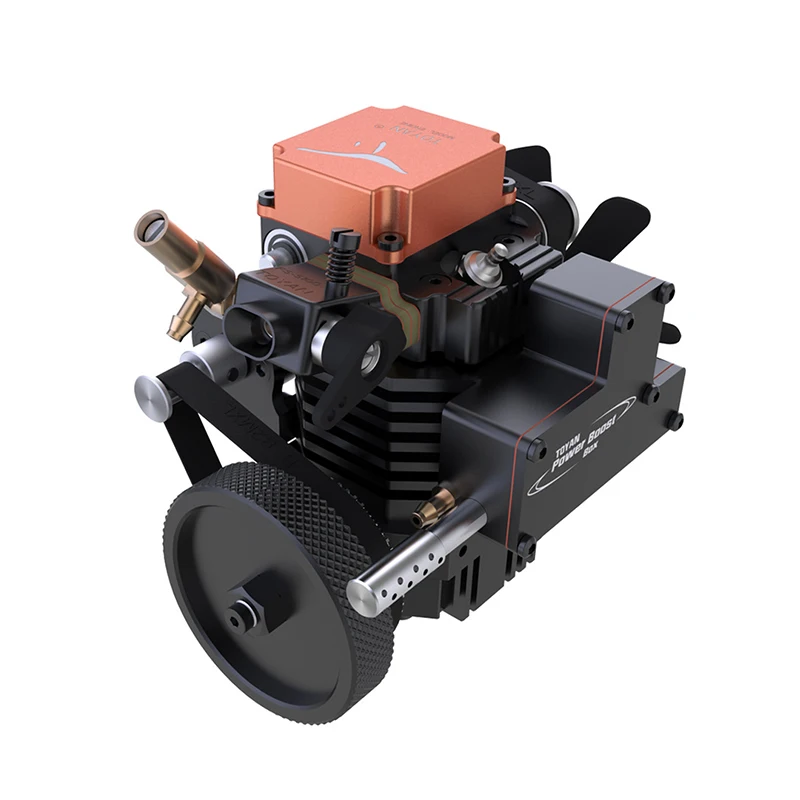 

FS-S100A Water Cooling Four Stroke Methanol Engine Model Car Model Boat Special Engine RC Remote Control Toy Modification