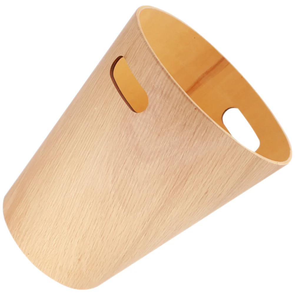 Мусорный бак в японском стиле для дома креативное деревянное ведро хранения