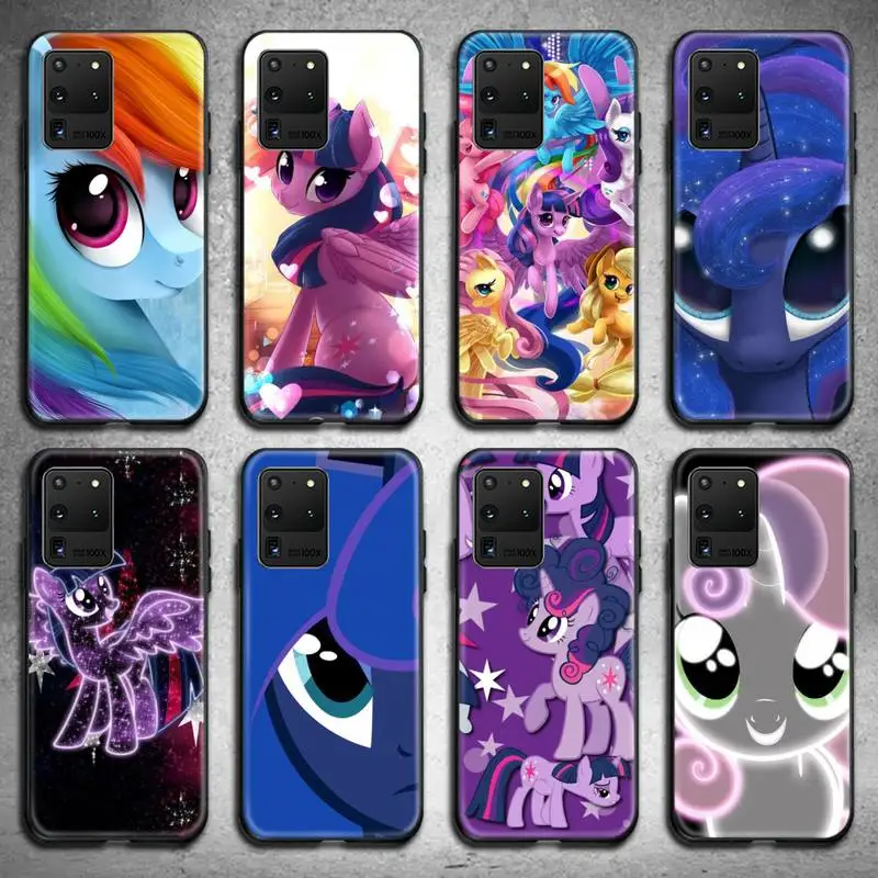 

My Little Pony Phone Case For Samsung Galaxy S21 Plus Ultra S20 FE M11 S8 S9 plus S10 5G lite 2020