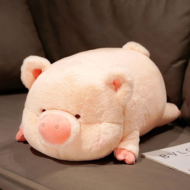 

Милая плюшевая игрушка свинка, мягкая набивная подушка в виде свиньи, подушка для малышей, детские игрушки, украшение для дома, подарок на де...
