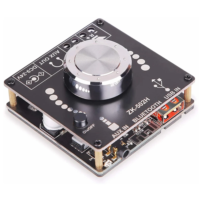 Плата усилителя ZK-502H 50W + Bluetooth