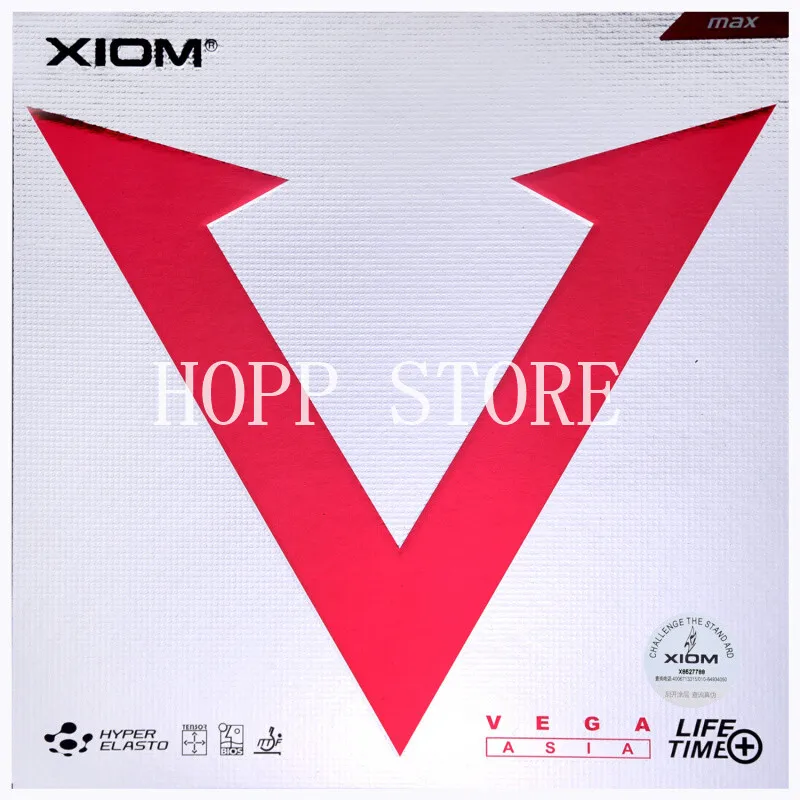 

XIOM VEGA ASIA Table Tennis Rubber Fast break Speed Loop pimples in with sponge ping pong tenis de mesa