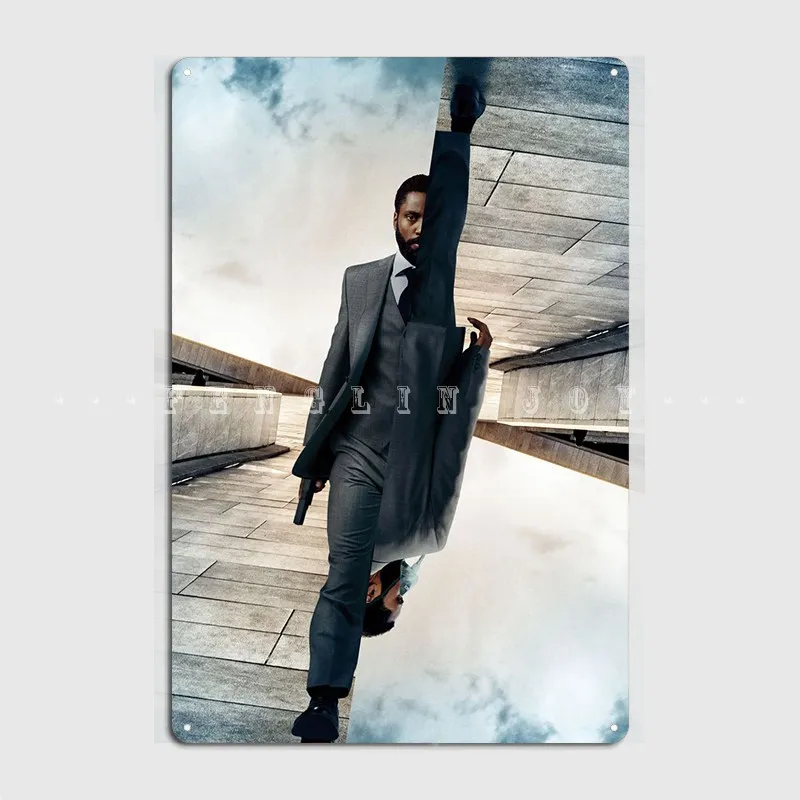 

Tenet Film Poster Metal Plaque Wall Mural Wall Designing Poster Tin Sign Posters