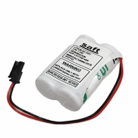 1pce ls17500 3 6v 2 combination battery pack with plug