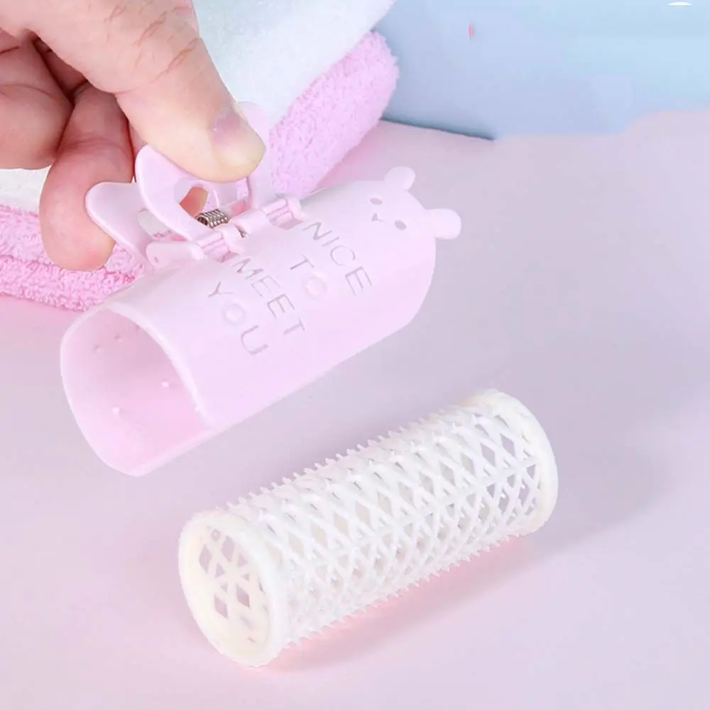 

2 шт., пластиковые пушистые ролики для волос