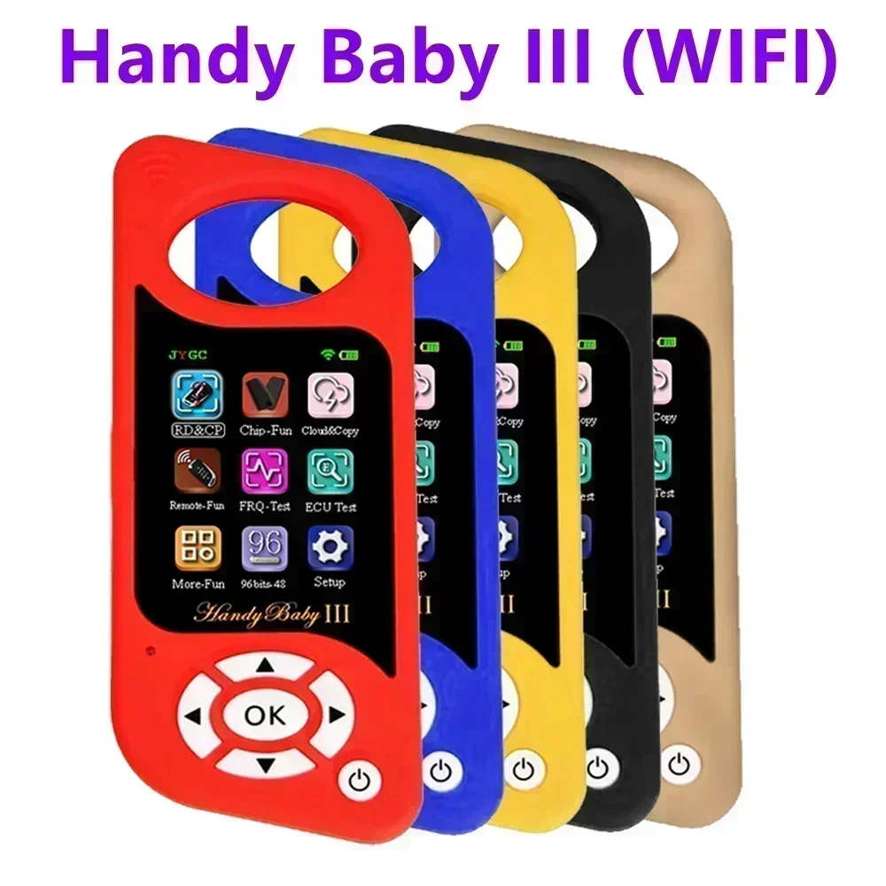 JYGC Handy Baby III Wi-Fi/Bluetooth версия удаленный генератор 3 ID46/47/4D/48/70/83/T5/красный/King Chip