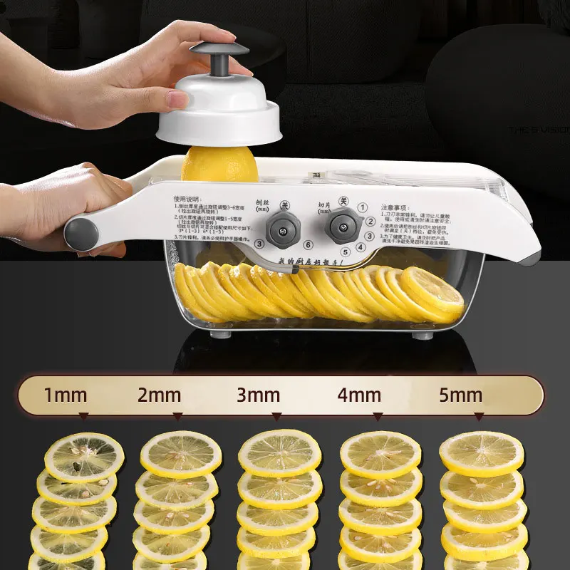 

Fruit lemon slicer household manual vegetable potato grater kitchen multi-function vegetable cutter artifact