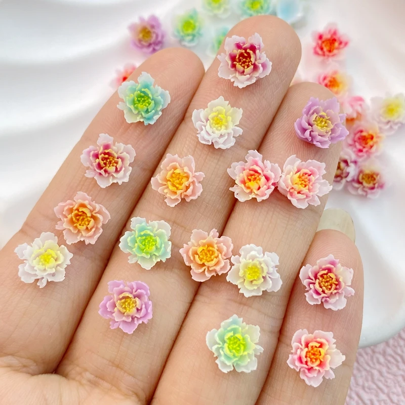 

50 шт. Миниатюрные цветочные украшения для волос TSXJY