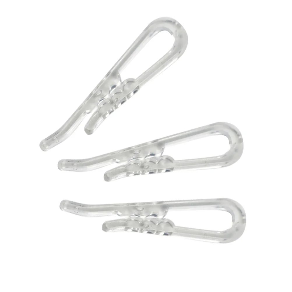 

100pcs Shirt Folding Clips Plastic Clothespin Shirt Fixing Clips Plastic Clip U Shape Little Alligator Clip