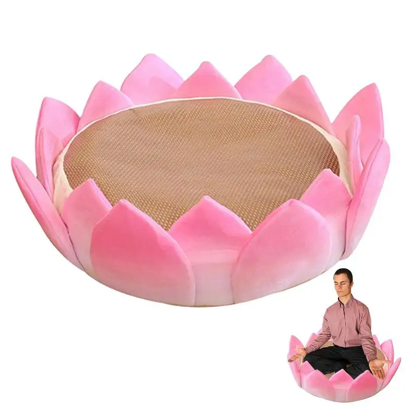 

Floor Pillow Lotus Floor Cushions For Sitting Yoga Meditation Lotus Shaped Floor Seat Cushion Soft Lazy Sofa Floor Cushion For