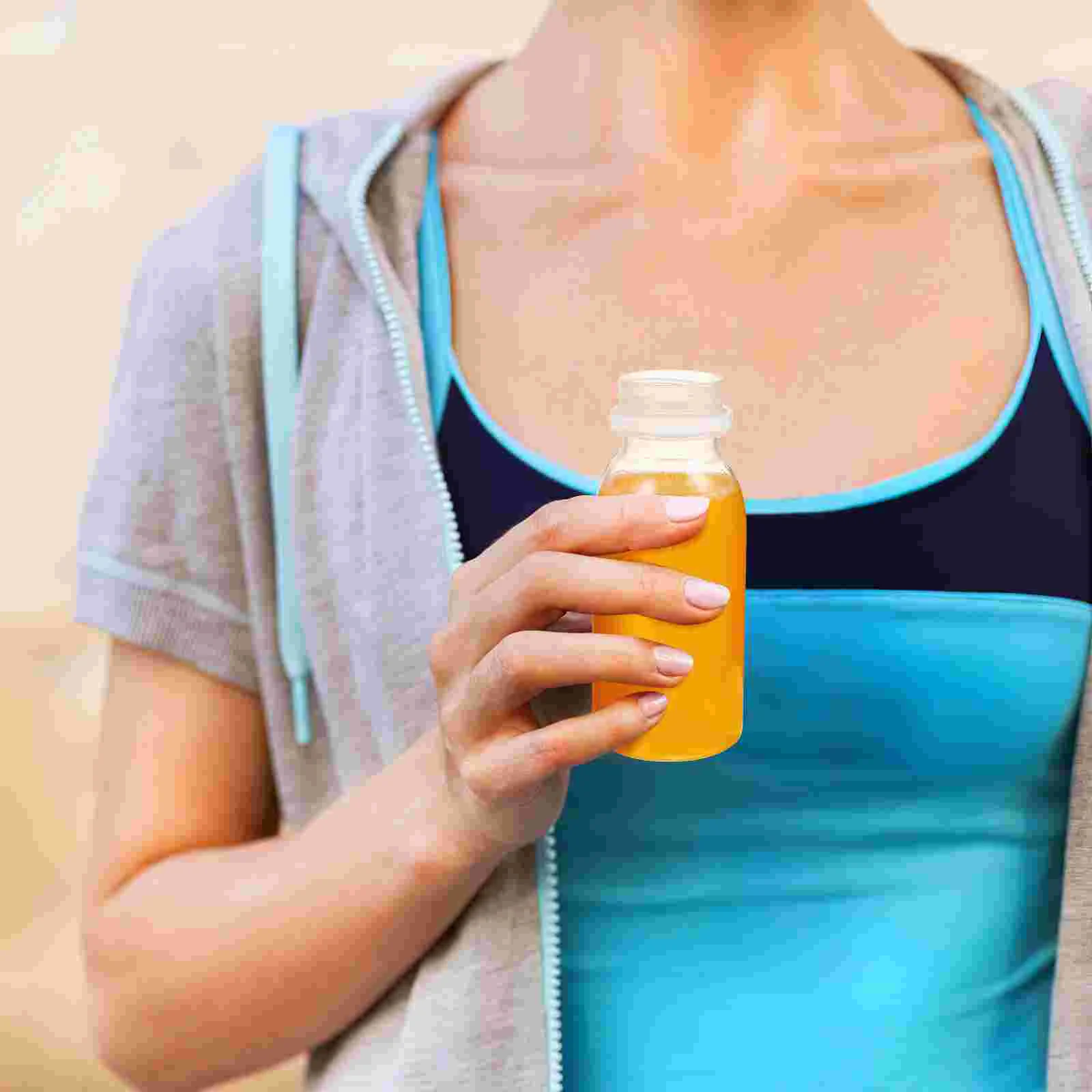 Мини-бутылка для воды с ферментированным соком крышкой прозрачные бутылки