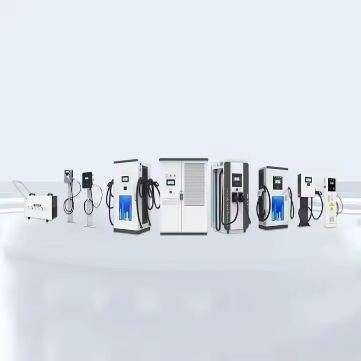 Зарядная станция постоянного тока 40кВт 80кВт 120кВт 160кВт CCS2 CHAdeMO с управлением через приложение, напольная, для офисных комплексов и парков (art.: 3920dc6ec470e) - 3920dc6ec470e