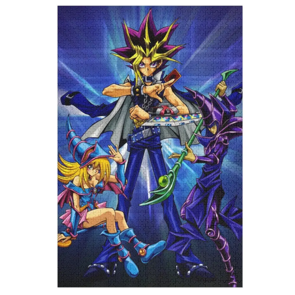 

Bandai анимация Yu-Gi-Oh! 200/300/1000 шт. Головоломка из мультфильма игра для релаксации Разложенная вручную игрушка подарок для детей