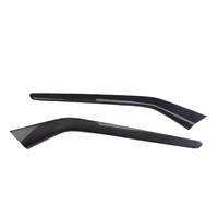 2pcs glossy finishing carbon interiors middle console side cover trims fit for tesla model 3 2018 2019